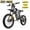 6000W X21 MAX, variant on EKXBIKE X20 2000W Electric Bike‖35AH Removable Battery‖34MPH,75 Miles‖20" Fat Tire Mountain eBike for Adults