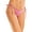 Bright Pink, variant on L Space Womens Lennox Metallic Side Tie Swim Bottom Separates
