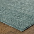 thumbnail image 3 of Oriental Weavers Aniston Hand-made Wool Area Rug - 27101 - 8' x 10' - in Solid Light Blue - Modern Style, Hand-Made Wool Rugs, Dining, Living Room Rug, 3 of 3