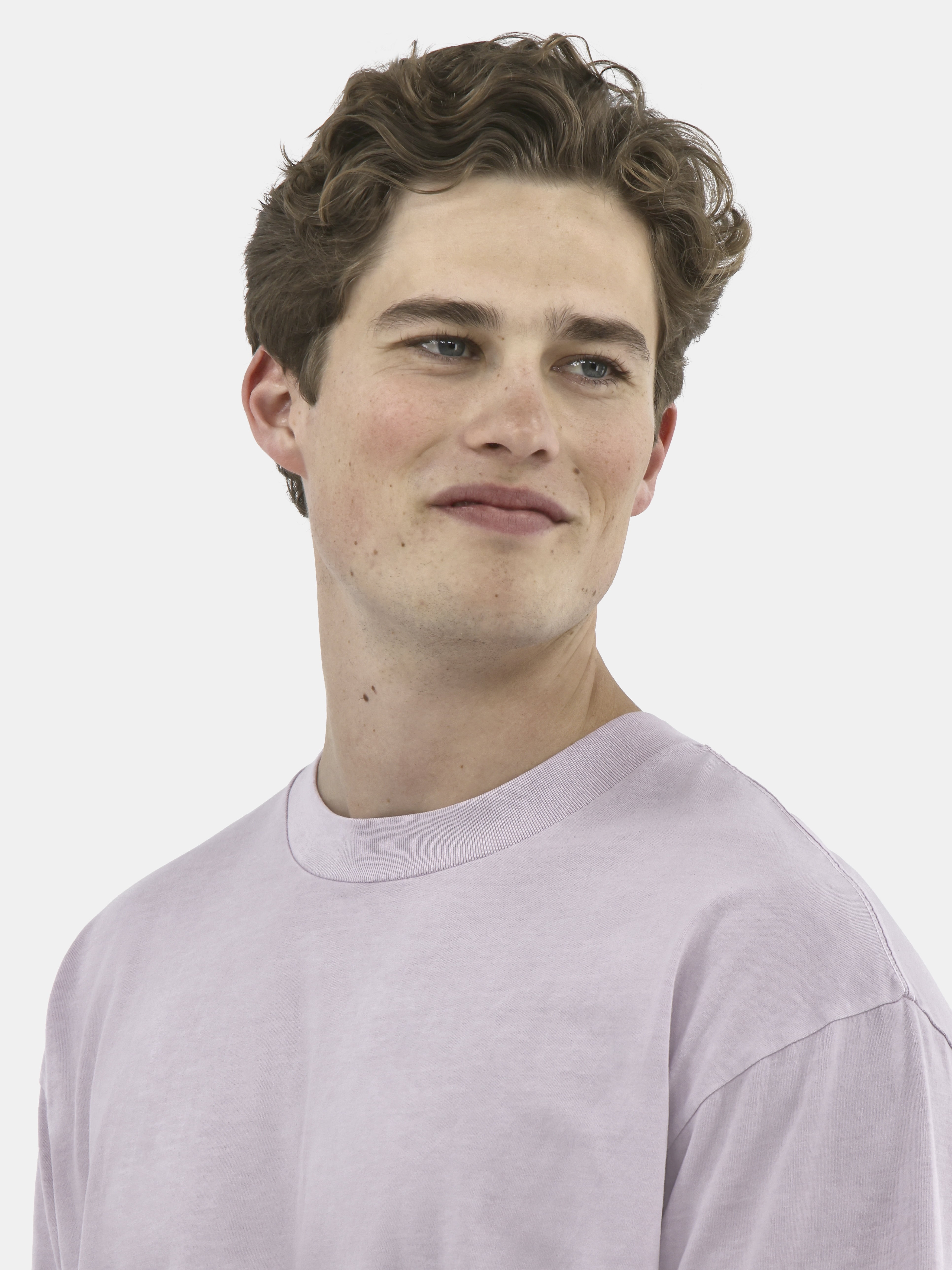No Boundaries Cotton Oversized Cropped Tee with Short Sleeves, 2-Pack, Men's and Big Men's XS-5XL