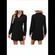 thumbnail image 3 of Vestido de Otoño 2025 para Mujer, Estilo Suéter Deportivo Informal, Holgado, de Larga y Cuello en V, de Color Liso. Negro M, 3 of 7
