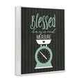 thumbnail image 4 of Blessed Beyond Measure Scale White Framed Giclee Art, design by Lettered and Lined, 4 of 9