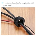 thumbnail image 5 of 4 Set Snap Rubber Grommet Hole Plug Mount Dia 25mm ID 20mm Seal Anti-Scratch for Electrical Box Black, White, 5 of 5