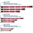 thumbnail image 3 of Carroll Shelby Pet Collar, Dog Collar Plastic Buckle, Shelby 60th Anniversary Checker Red Black White, 20 to 31 Inches 1.5 Inch Wide, 3 of 8