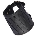 thumbnail image 1 of Brazales de brazo ancho Salvador cuero PU negro, 1 of 10