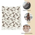 thumbnail image 6 of Cauagu Chickens Print Women Wrap Shawl tassels Scarves Retro Scarf 77.6"X28.3", 6 of 8