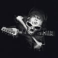 thumbnail image 3 of Tee Hunt Tune it Up Music T-Shirt Skulls Guitar Death Metal Hard Rock, Charcoal, Medium, 3 of 5