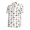 thumbnail image 2 of Balery Labrador Retriever Dog Printed Men’s Short Sleeve Polo Shirt, Midweight Men's Shirt,Golf Polo shirts -Small, 2 of 9