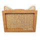 thumbnail image 1 of Caja de almacenamiento de banco retro de madera con números graduados, 1 of 2