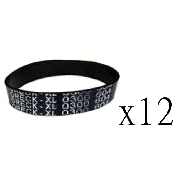 Oreck XL Vacuum Belts Part 0300604 (Genuine Oreck Brand) 12 Pack