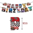 thumbnail image 3 of Nuevos globos de cumpleaños de Disney Cars, decoración de fiesta de dibujos animados de Lightning Mcqueen, servilletas de papel, platos, vasos, suministros para baby shower para niños, 3 of 5