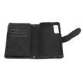 thumbnail image 4 of Wallet Flip Cover, Flip Cover PU Leather Phone Case Anti Fingerprint Tight Stitching With Magnetic Buckle For Smartphone, 4 of 8