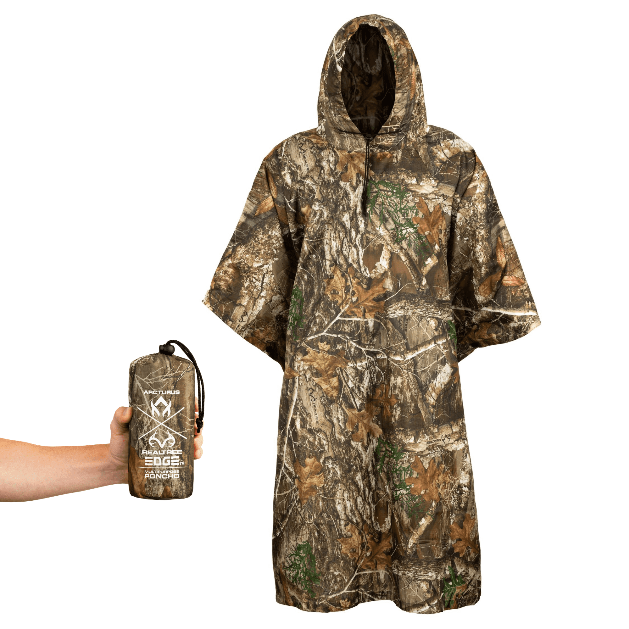 Allen Next G2 Camo Hooded Rain Poncho One Size Hunting Fishing Prepper for sale online 