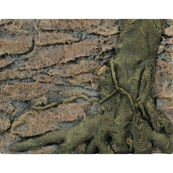 3D 100% PU  Root Rock Reptile Aquarium Terrarium Tank Background Board NEW