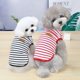 thumbnail image 3 of Ropa para mascotas Ropa para perros Primavera y verano Ropa para mascotas Perro de peluche Chaleco informal fino de verano a rayas, 3 of 6