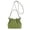 Green, variant on HUISZJ Faux Suede Shoulder Bag, Shoulder Bag with Adjustable Strap, Crossbody Bag Drawstring Top Handle Bag for Travel Winter Fall (Red)