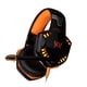 thumbnail image 4 of Auriculares para juegos HiFi estéreo envolventes con cancelación de ruido con micrófono HD para juegos de PC Computadoras Auriculares para juegos, naranja Inevent EL2426-02B, 4 of 7