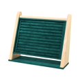 thumbnail image 4 of Holder Organizer Stable Base Multi Tiers Wooden Ear Studs Holder Green, 4 of 8
