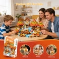 thumbnail image 3 of NCOSMOS 96PCS Magnetic Blocks Set, Safe Harmless, Magnet Building Cubes for Kids Ages 3+, STEM Sensory Toy Birthday Gifts(Autumn Leaves), 3 of 10