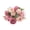 Sand red, variant on JUANCHENG Beautiful Silk Peony and Hydrangea Bouquet for Party and Home Decoration Yellow