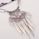thumbnail image 4 of Guardurnaity Mujer hombre aleación borla collar moda collares colgante joyería regalos accesorio cumpleaños club nocturno Bar Ropa, zapatos y accesorios Miscelánea Rosado Guardurnaity AP014684-06, 4 of 6