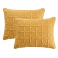 thumbnail image 5 of VCNY Home Solid 3-Piece Square Pinsonic Textured Quilt Set, 5 of 6