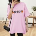 thumbnail image 5 of Halloween Tshirts for Women Short Sleeve Crewneck Cute Tops Graphic Tees for S-3XL, 5 of 6