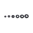 thumbnail image 4 of Transemion 125/58pcs Boxed Wire Gasket Firewall 8 Specifications Black PVC Retaining Blind Hole Wiring Cable Gasket Hardware Tool black 1Set, 4 of 6