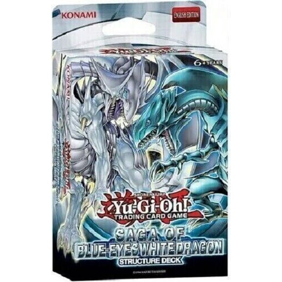Collectible ZGBY Structure Deck: Saga Of Blue-Eyes White Dragon Unlimited Edition Yugioh