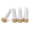 

Aousin 4pcs LED USB Rechargeable Shiny Bottle Cork Stopper Cap Lamp (Pure White)