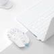 thumbnail image 3 of Ratón para juegos Lightweight 500mAh Honeycomb Shape Mouse blanco Baoblaze ratón inalámbrico para juegos, 3 of 8