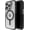 Black, variant on ZAGG Santa Cruz Snap Case for MagSafe for Apple iPhone 15 Pro - Clear/Blue