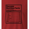 thumbnail image 2 of 9 Crowns Unisex Men's Graphic Tee Success Facts funny Hustle Entrepreneur T-Shirt (Success-Red, 3XL), 2 of 3