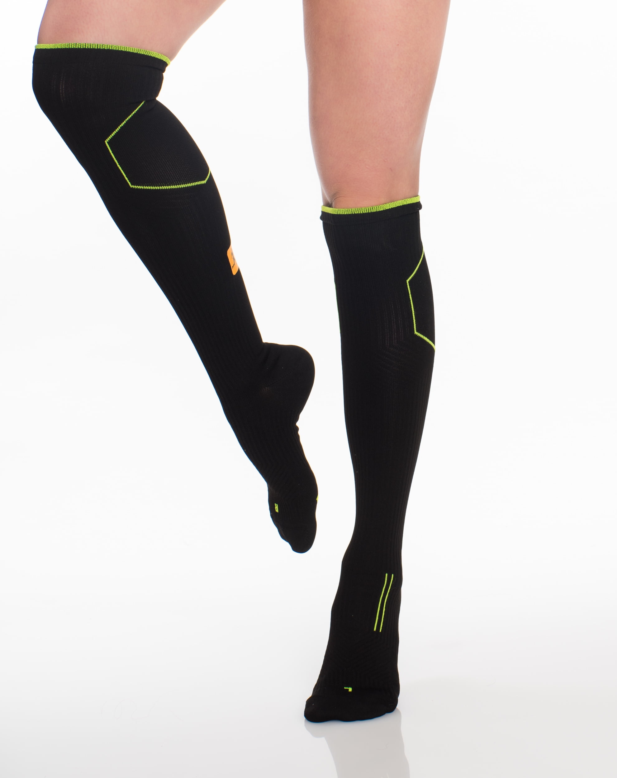 Pioneer Compression Leg Sleeves Calf Shin Splint Women Men Socks