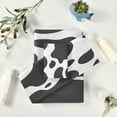 thumbnail image 6 of Dreamtimes Cow Print Towel Set of 3, Highly Absorbent Soft Towels with Bath Towel, Hand Towel and Washcloth for Bathroom Hotel Gym Spa, 6 of 7