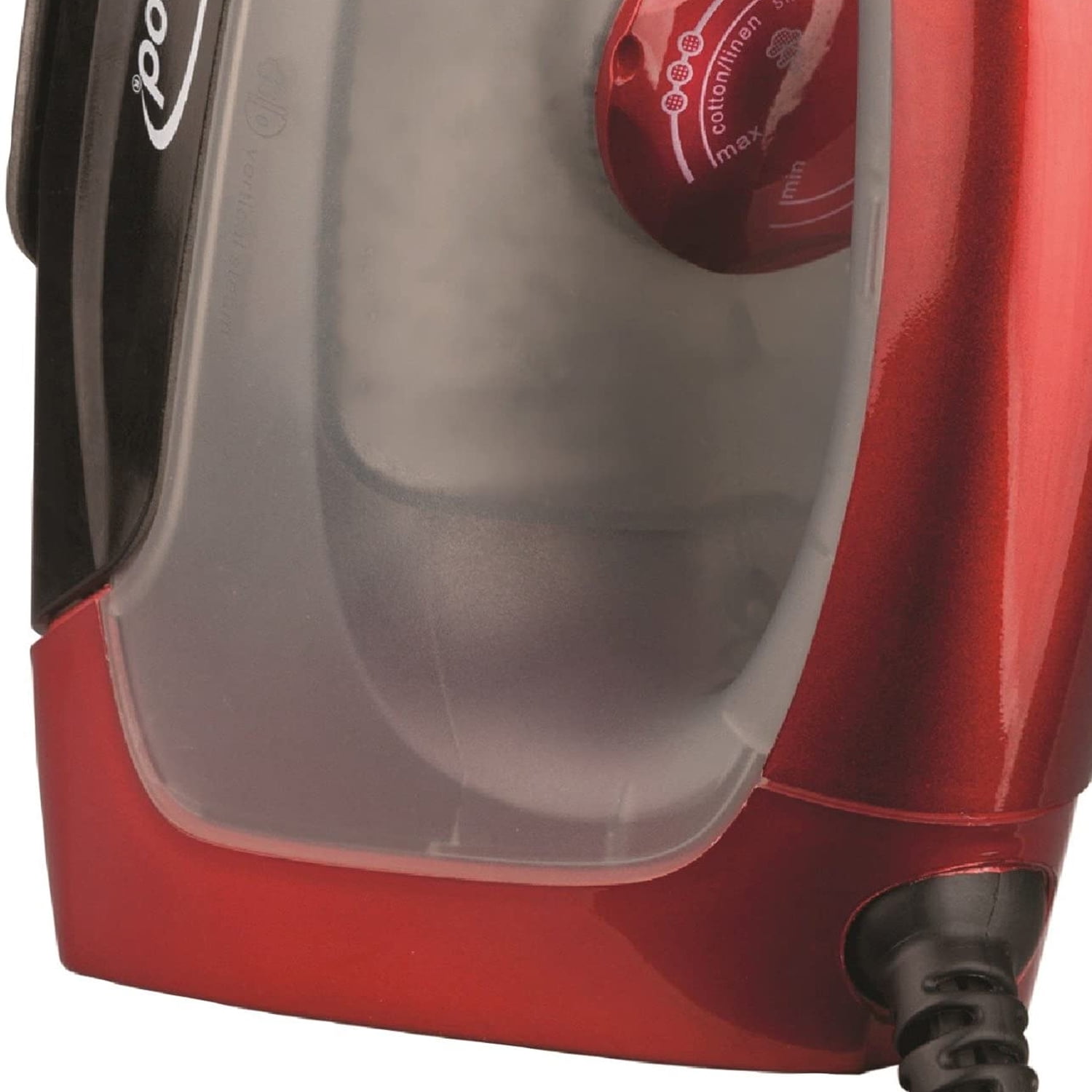 Brentwood Nonstick Steam Iron (Red)
