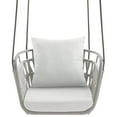 thumbnail image 6 of Kaliah Swing Chair in Light Gray White, 6 of 9