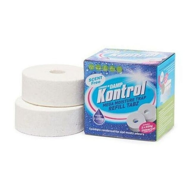 Kontrol Recharge de Piège d'Humidité Sans Parfum (Lot de 2)