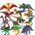 thumbnail image 4 of Dinosaurios, Juguete de dinosaurio, Juguetes de dinosaurio para niños y niñas de 4 a 12 años, Tyrannosaurus Rex Baotou Dragon Green brillar Juguete, 4 of 5