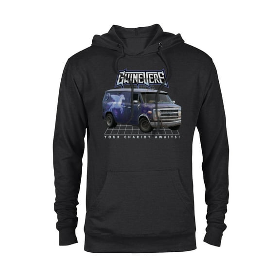 Disney PIXAR Onward Guinevere Chariot Awaits T-Shirt - Pullover Hoodie for Adults - Customized-Black
