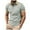 Grey, variant on Kcolen Black Polo Shirts for Men Cotton Men's Summer Casual Short Sleeve Shirt Patchwork Design Holiday Tops for Comfortable Wear Summer Casual Vacation Basic