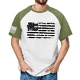 thumbnail image 2 of JLFKNG Mens T-Shirts Independence Day Style Usa Flag Printed Patriotic Shirts For Men Short Sleeve Crew Neck Breathable Loose Fit Suitable For Outdoor Sports, 2 of 4