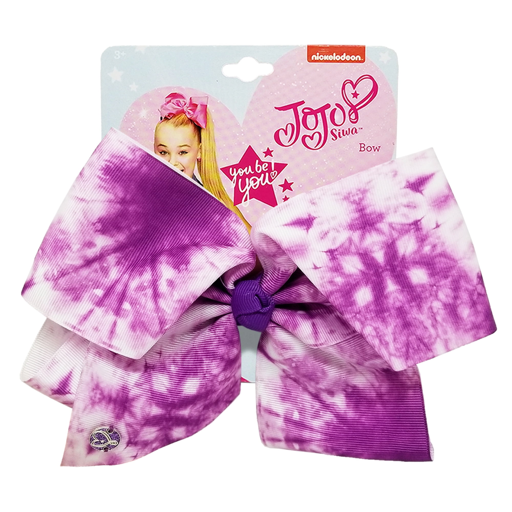 Large Cheer Hair Bow Purple Tie Dye Walmart Inventory Checker