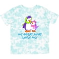 thumbnail image 3 of Inktastic My Great Aunt Loves Me Cute Penguins Girls Toddler T-Shirt, 3 of 5