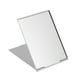 thumbnail image 1 of Espejo de viaje pequeño Espejo plegable portátil Espejo de bolsillo compacto para acampar Afeitado y maquillaje Plata Zhivalor ZH-402, 1 of 4