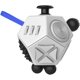 thumbnail image 1 of Fidget Cube de 12 lados, fidget Dodecagon Toys Anti-ansiedad, alivia el estrés y el autismo para niños, adolescentes y adultos (blanco / a2) Feliz Sencillez, 1 of 5