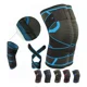 thumbnail image 1 of 1 Par Rodilleras Elásticas Deportivas Compresion Para Gym, 1 of 8