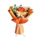 thumbnail image 2 of Ramo de flores artificiales de ganchillo de 17,7 pulgadas para arreglos florales. Amarillo, 2 of 9