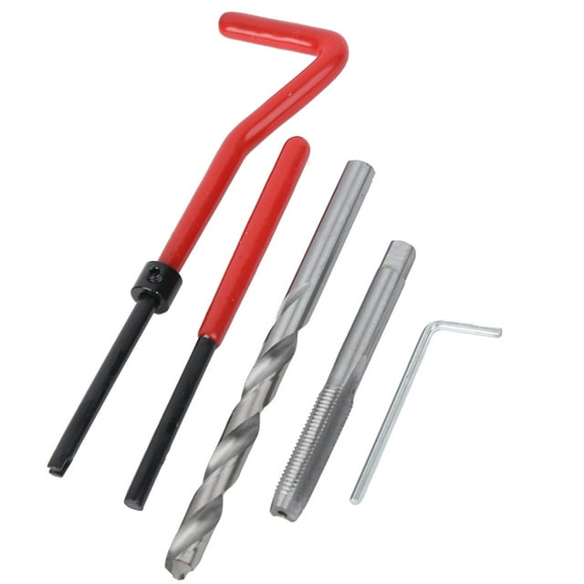 Kit de Réparation de Fils M7 - Ensemble de 25 Pcs avec Étui Transparent pour Entretien de Machines en Métal et Alliage options Alternatives : 1. Kit Complet de Restauration de Fils M7 (25 Pcs) - Inclut Outils et Inserts