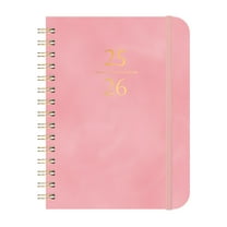 Moocorvic 2025-2026 Planner Weekly, July 2025 to December 2026 Plan Calendar for Teacher, New Year Gifts(Pink)
